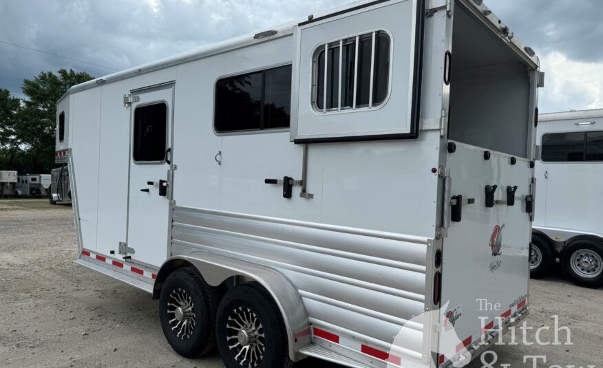 2025 KieferBilt Trailers GENESIS 2 HORSE GOOSENECK TRAILER!! $29,900