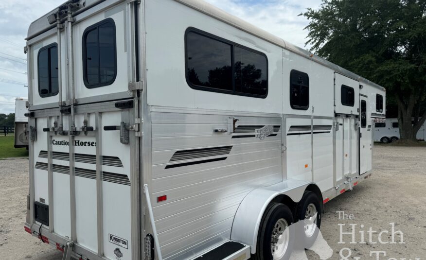 2016 KINGSTON 2+1 CLASSIC GOOSENECK TRAILER W/ 10′ BOX! $27,900