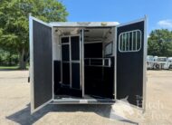 2019 SHADOW PRO SERIES 3 HORSE SLANT BUMPER PULL TRAILER! $16,900