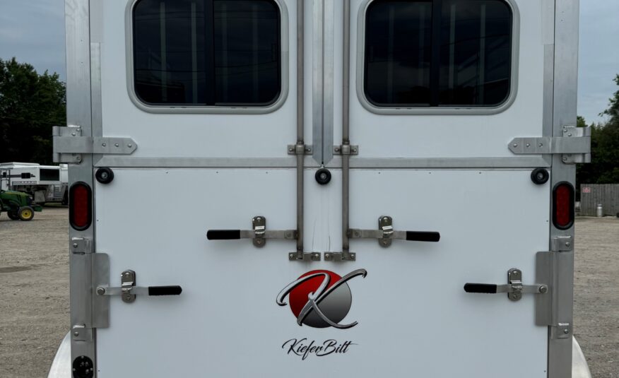 2026 KIEFERBILT KRUISER 2 HORSE BUMPER PULL NO DRESSING ROOM $18,950