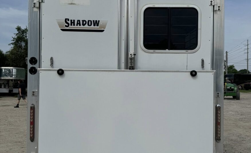 2008 SHADOW 3 HORSE SLANT LOAD LIVING QUARTERS TRAILER W/ UPGRADES! $23,500