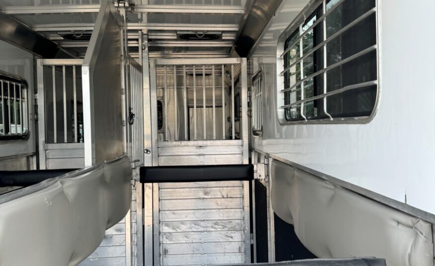 2016 KINGSTON 2+1 CLASSIC GOOSENECK TRAILER W/ 10′ BOX! $27,900