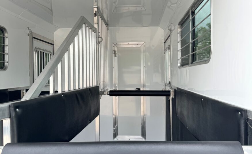 2025 KieferBilt Trailers GENESIS 2 HORSE GOOSENECK TRAILER!! $29,900