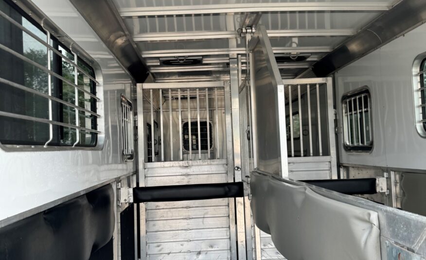 2016 KINGSTON 2+1 CLASSIC GOOSENECK TRAILER W/ 10′ BOX! $27,900