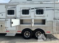 2018 BISON PREMIERE 3 HORSE W/ 19′ LIVING QUARTERS, SLIDE OUT & MORE!! $58,500