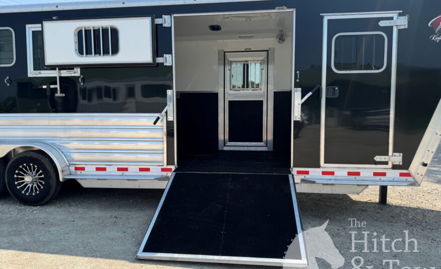 LIGHTLY USED! 2025 KIEFERBILT 2+1 GOOSENECK W/ UPGRADES! $40,900