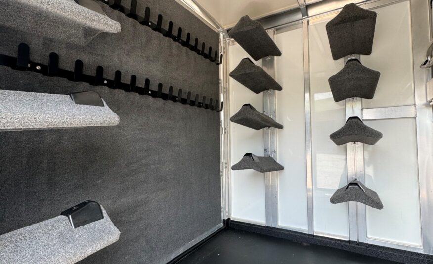 2019 CIMARRON LONESTAR 25′ STOCK COMBO GOOSENECK W/ SIDE RAMP! $34,900