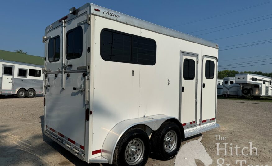 2018 ADAM 2 HORSE BUMPER PULL $14,900
