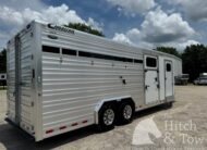 2019 CIMARRON LONESTAR 25′ STOCK COMBO GOOSENECK W/ SIDE RAMP! $34,900