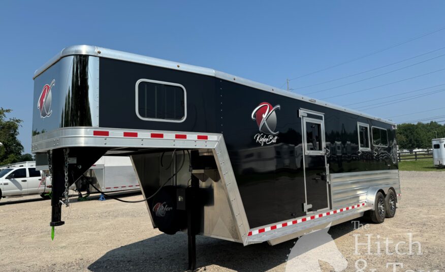 LIGHTLY USED! 2025 KIEFERBILT 2+1 GOOSENECK W/ UPGRADES! $40,900