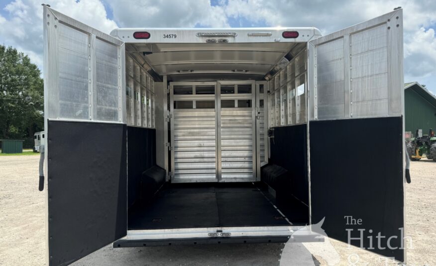 2019 CIMARRON LONESTAR 25′ STOCK COMBO GOOSENECK W/ SIDE RAMP! $34,900