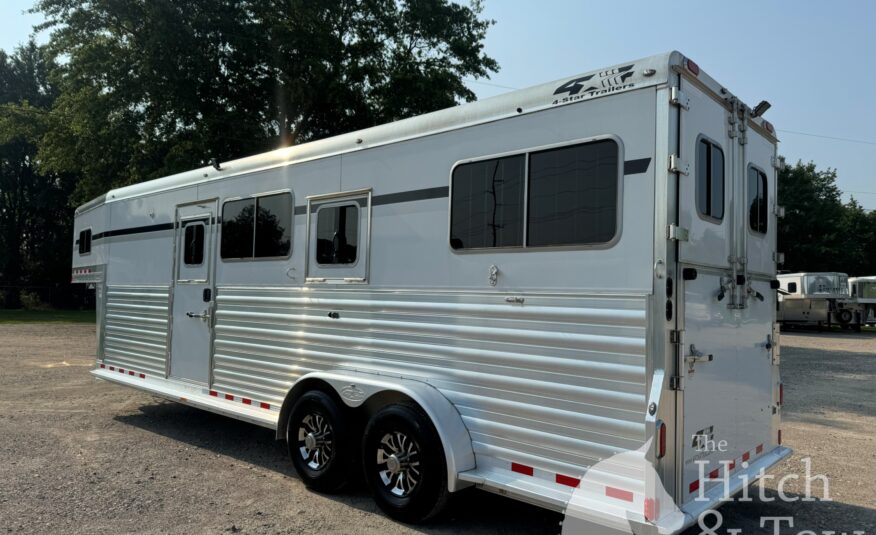 2022 4 STAR 2+1 W/ WERM, 10′ BOX STALL, 5′ DRESSING ROOM & MORE!! $67,500