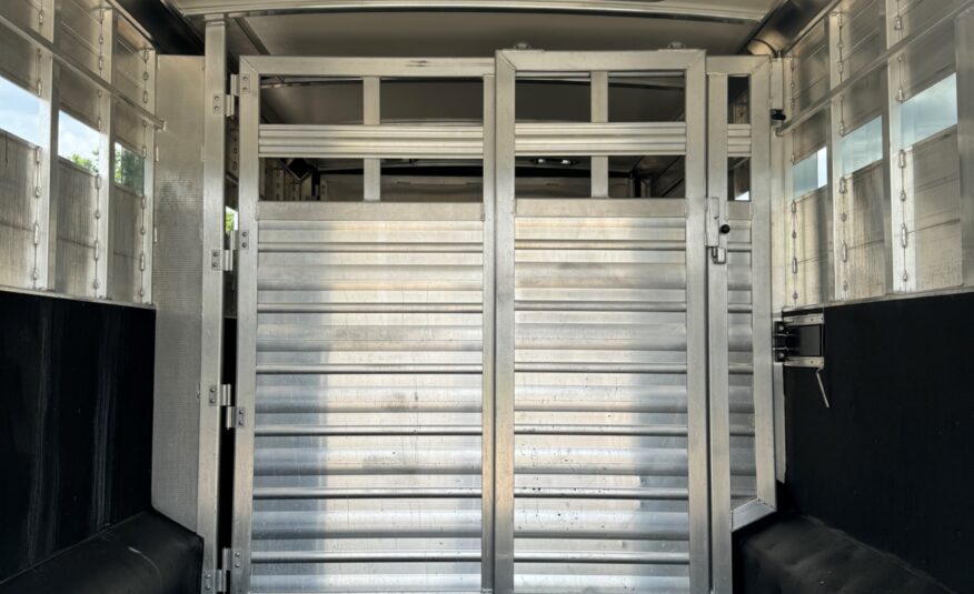 2019 CIMARRON LONESTAR 25′ STOCK COMBO GOOSENECK W/ SIDE RAMP! $34,900