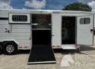 2019 CIMARRON LONESTAR 25′ STOCK COMBO GOOSENECK W/ SIDE RAMP! $34,900