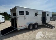 LIGHTLY USED! 2023 HART 2+1 GOOSENECK W/ UPGRADES! $48,900