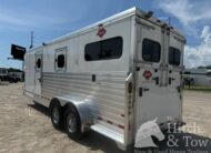 LIGHTLY USED! 2023 HART 2+1 GOOSENECK W/ UPGRADES! $48,900