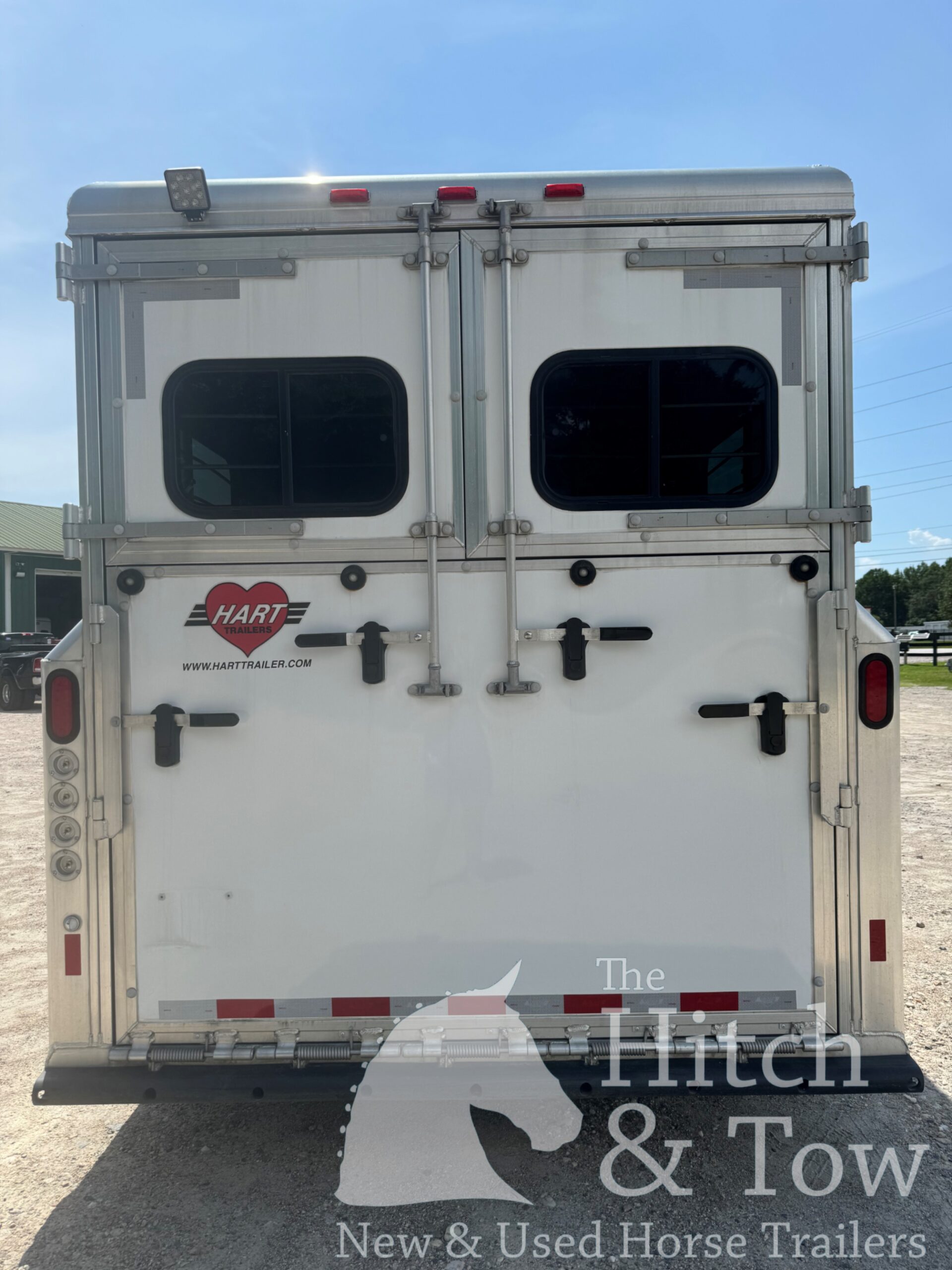 LIGHTLY USED! 2023 HART 2+1 GOOSENECK W/ UPGRADES! $48,900