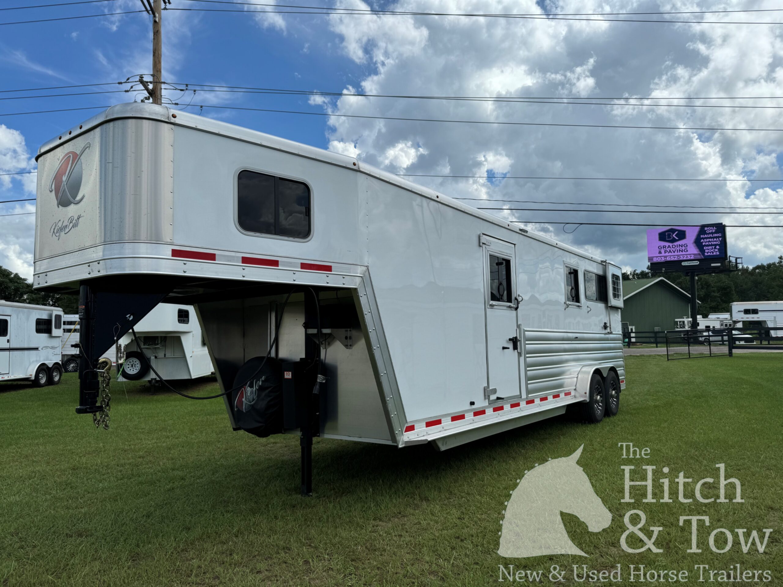 2026 KieferBilt Trailers 2+1 GOOSENECK W/ UPGRADES! $42,900