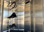 2017 FEATHERLITE 2 HORSE SLANT BUMPER PULL W/ LARGE DRESSING ROOM $20,900