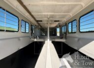 2017 EQUISPIRIT 4 HORSE HEAD TO HEAD TRAILER $42,900