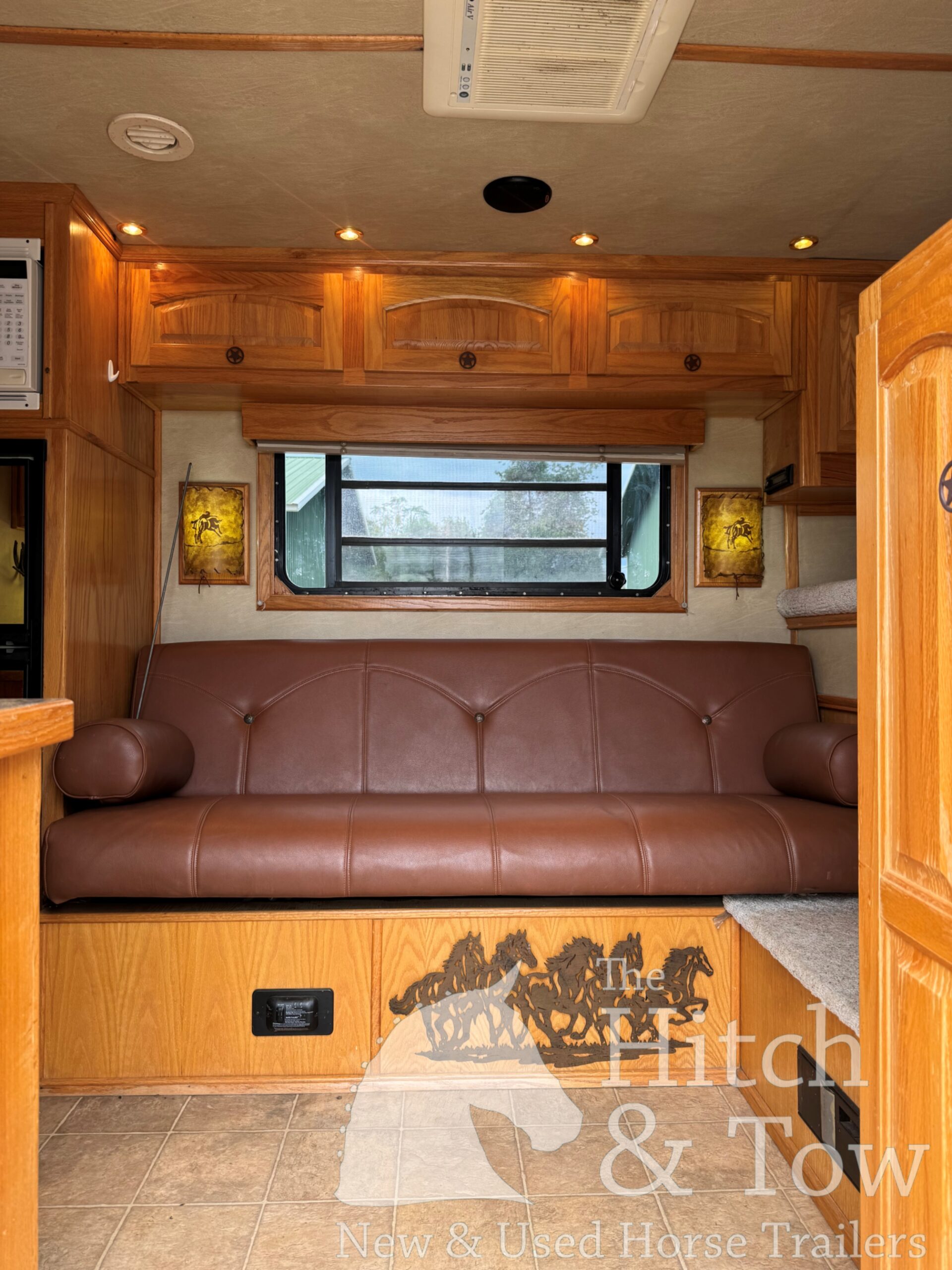 2003 BLOOMER 3 HORSE GOOSENECK W/ 12′ LQ $39,000