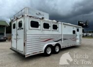 2003 BLOOMER 3 HORSE GOOSENECK W/ 12′ LQ $39,000