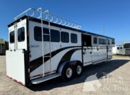 2017 EQUISPIRIT 4 HORSE HEAD TO HEAD TRAILER $42,900