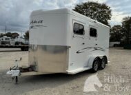 2023 TRAILS WEST CLASSIC II 2 HORSE SLANT LOAD BUMPER PULL $17,900