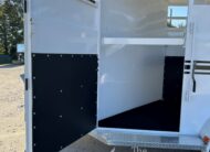 2023 BEE 2 HORSE SLANT BUMPER PULL STOCK COMBO TRAILER $10,500