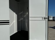 2023 BEE 2 HORSE SLANT BUMPER PULL STOCK COMBO TRAILER $10,500