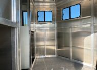 2023 ADAM 2 HORSE BUMPER PULL W/ MANGERS $17,900