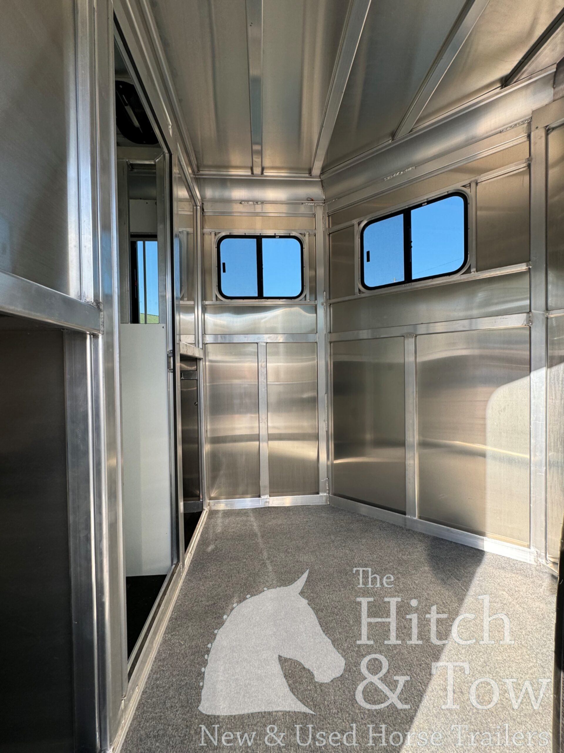 2023 ADAM 2 HORSE BUMPER PULL W/ MANGERS $17,900