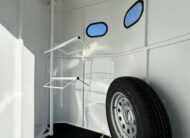 2023 BEE 2 HORSE SLANT BUMPER PULL STOCK COMBO TRAILER $10,500