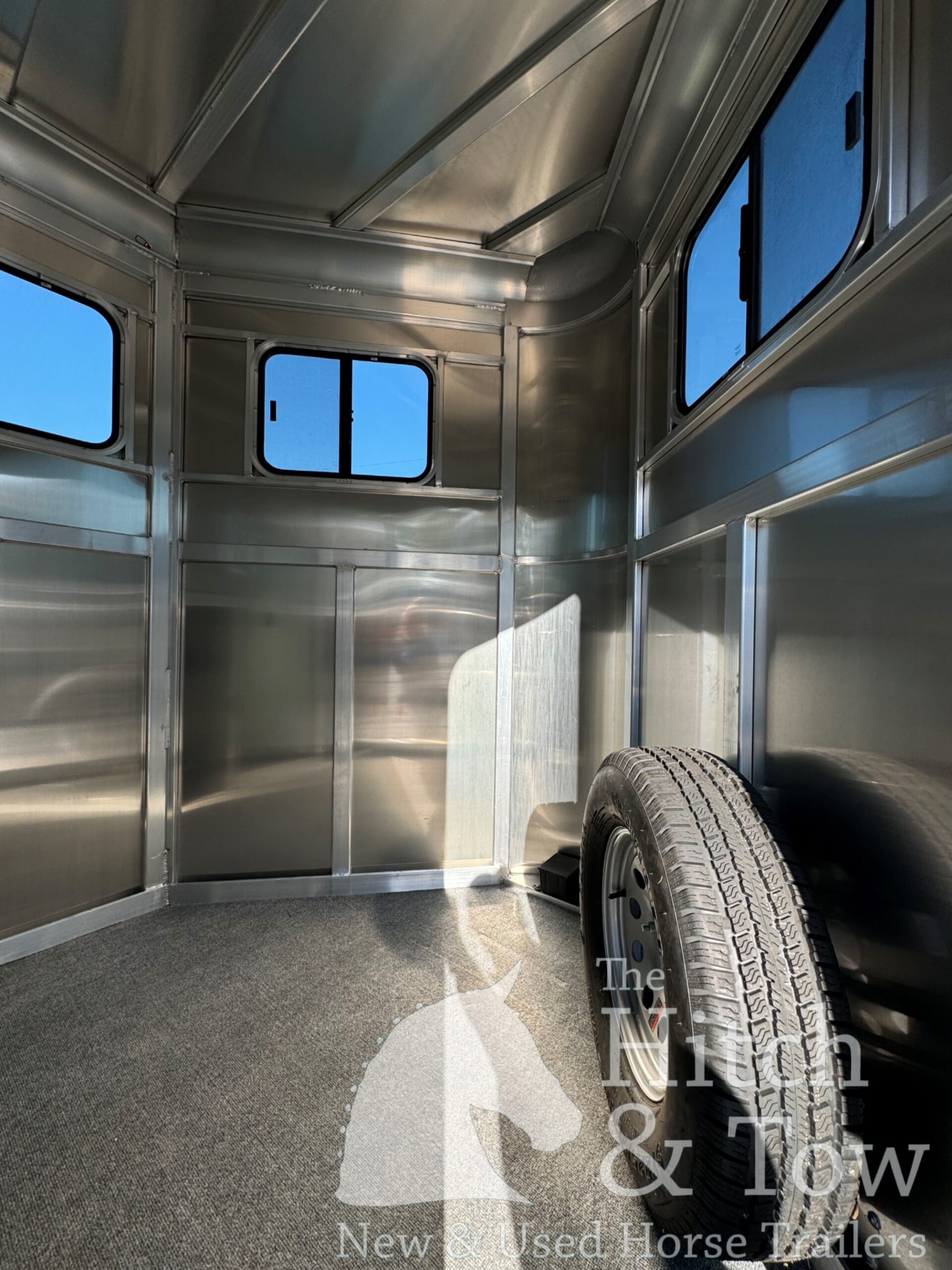 2023 ADAM 2 HORSE BUMPER PULL W/ MANGERS $17,900