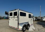 2023 ADAM 2 HORSE BUMPER PULL W/ MANGERS $17,900