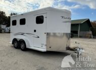 2023 TRAILS WEST CLASSIC II 2 HORSE SLANT LOAD BUMPER PULL $17,900
