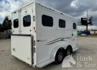 2023 TRAILS WEST CLASSIC II 2 HORSE SLANT LOAD BUMPER PULL $17,900