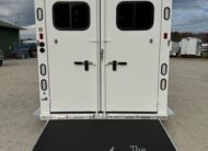 2023 TRAILS WEST CLASSIC II 2 HORSE SLANT LOAD BUMPER PULL $17,900