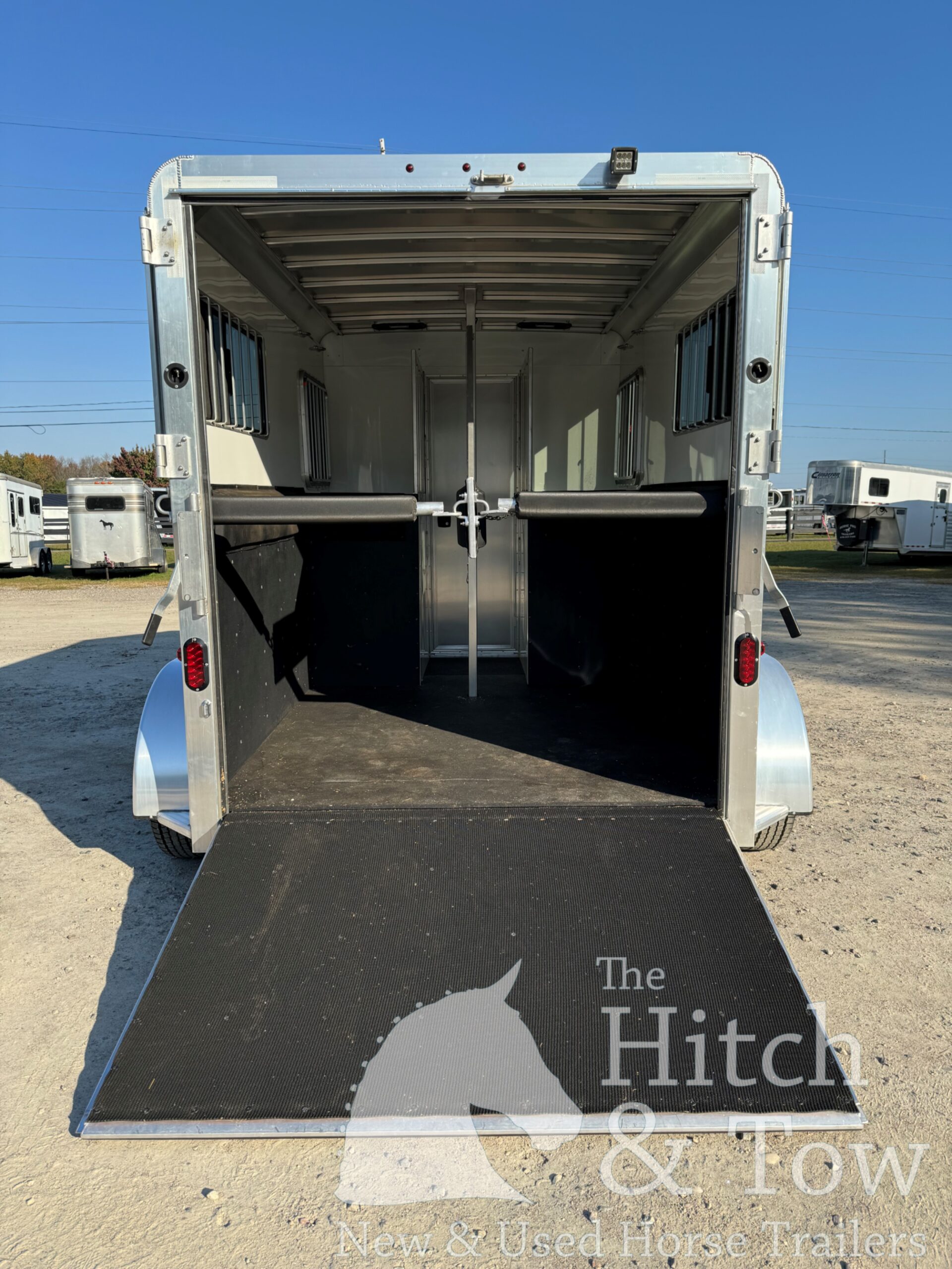 2023 ADAM 2 HORSE BUMPER PULL W/ MANGERS $17,900