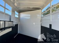 2023 BEE 2 HORSE SLANT BUMPER PULL STOCK COMBO TRAILER $10,500