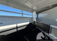 2023 BEE 2 HORSE SLANT BUMPER PULL STOCK COMBO TRAILER $10,500