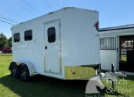 2026 KIEFERBILT 2 HORSE SLANT BUMPER PULL W/ DRESSING ROOM $20,900
