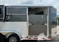 2026 ADAM JULITE 2 HORSE BUMPER PULL W/ SIDE RAMP $21,500