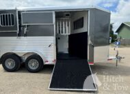 2026 ADAM JULITE 2 HORSE BUMPER PULL W/ SIDE RAMP $21,500