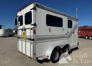 2005 TRAIL-ET 2 HORSE BUMPER PULL W/ DRESSING ROOM $10,900