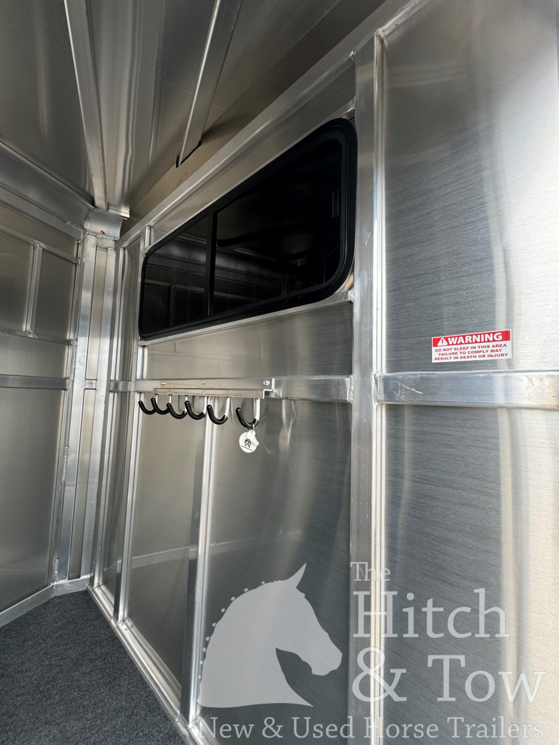 2026 ADAM JULITE 2 HORSE BUMPER PULL W/ SIDE RAMP $21,500