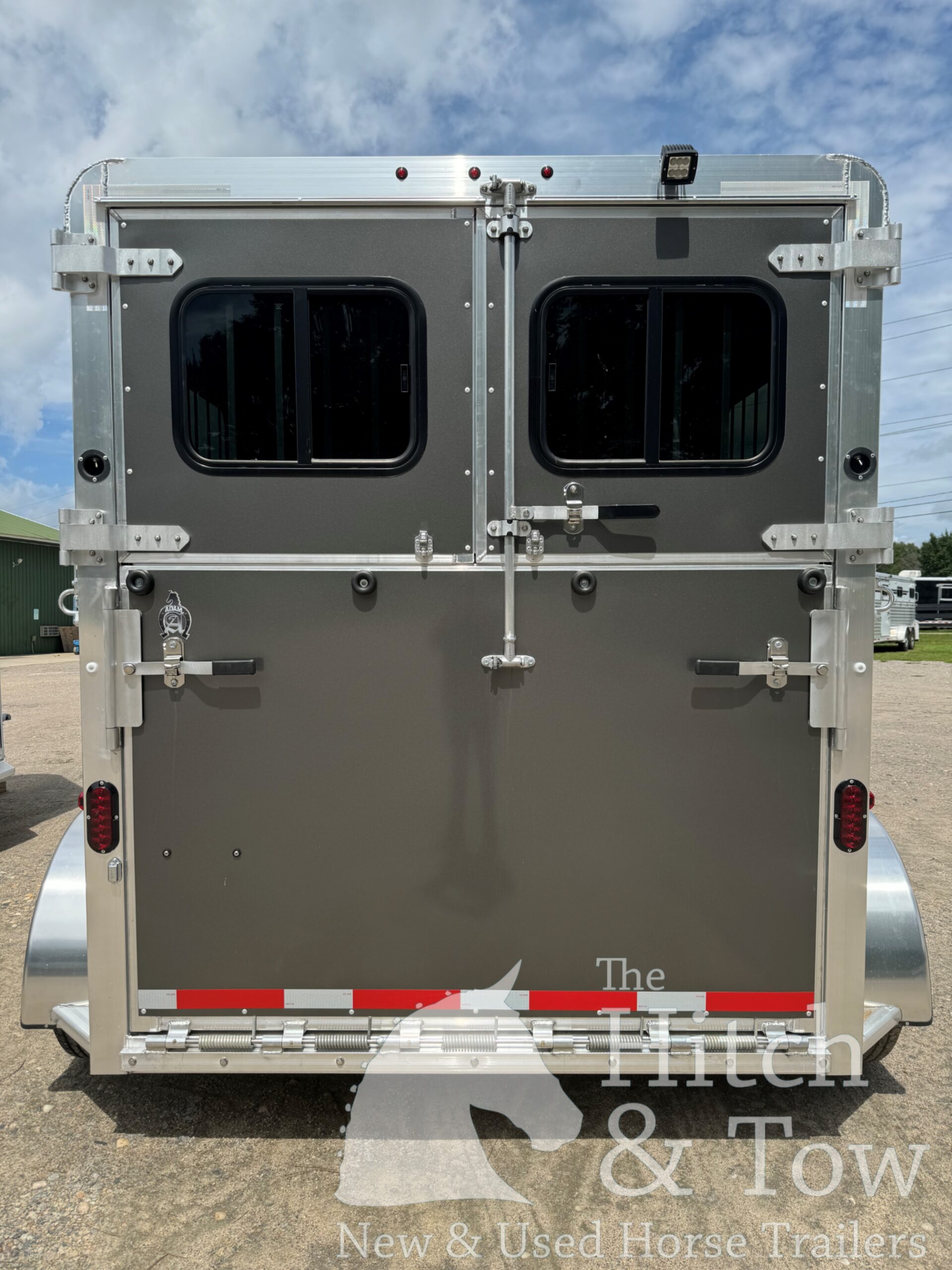 2026 ADAM JULITE 2 HORSE BUMPER PULL W/ SIDE RAMP $21,500