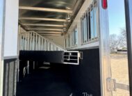 2025 KIEFERBILT 4 HORSE W/ 7’9″ JBJ CONVERSIONS LIVING QUARTERS, TONS OF UPGRADES, & TONS OF STORAGE!! $69,900