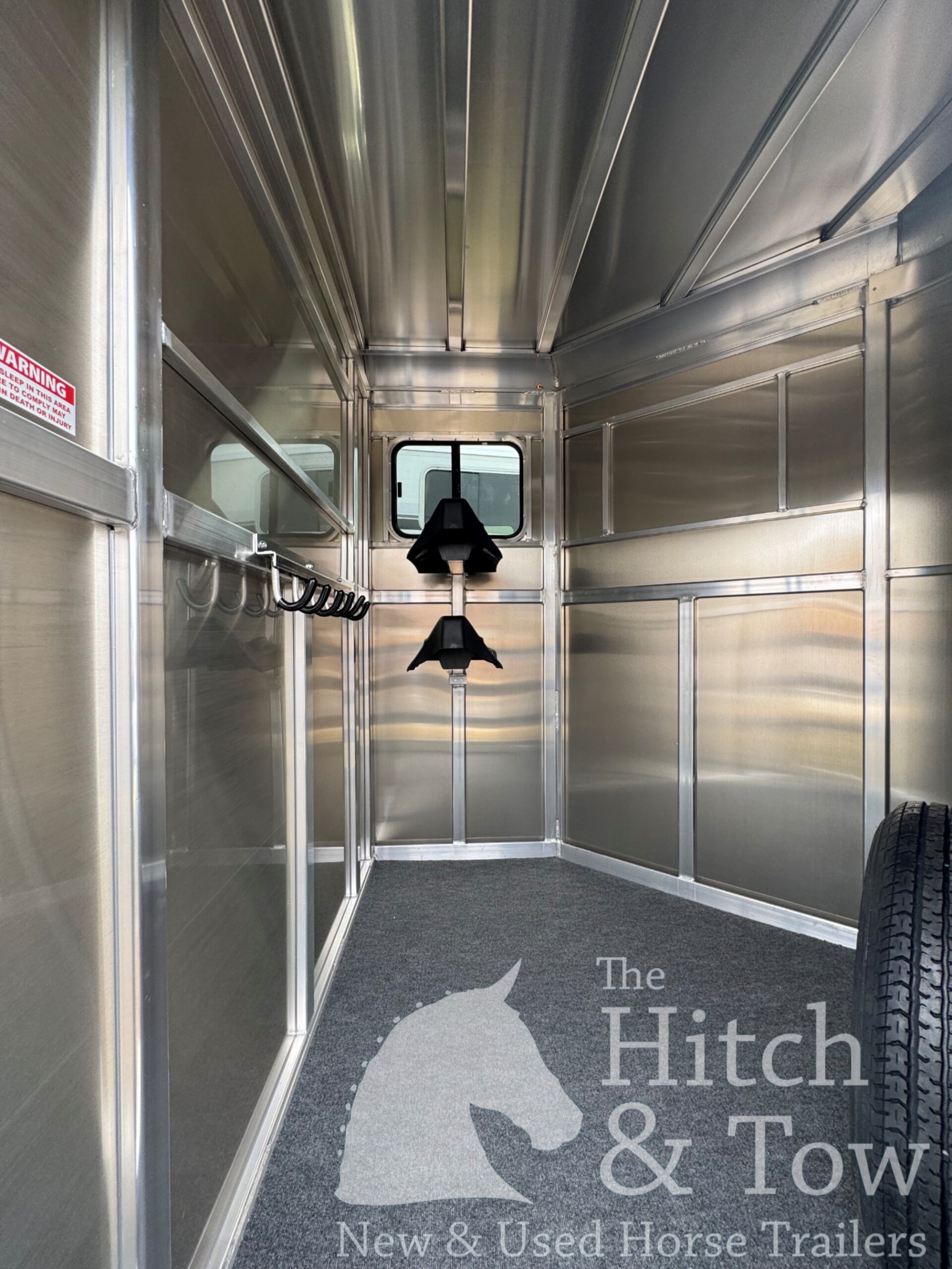 2026 ADAM 2 HORSE BUMPER PULL W/ DRESSING ROOM! $19,500