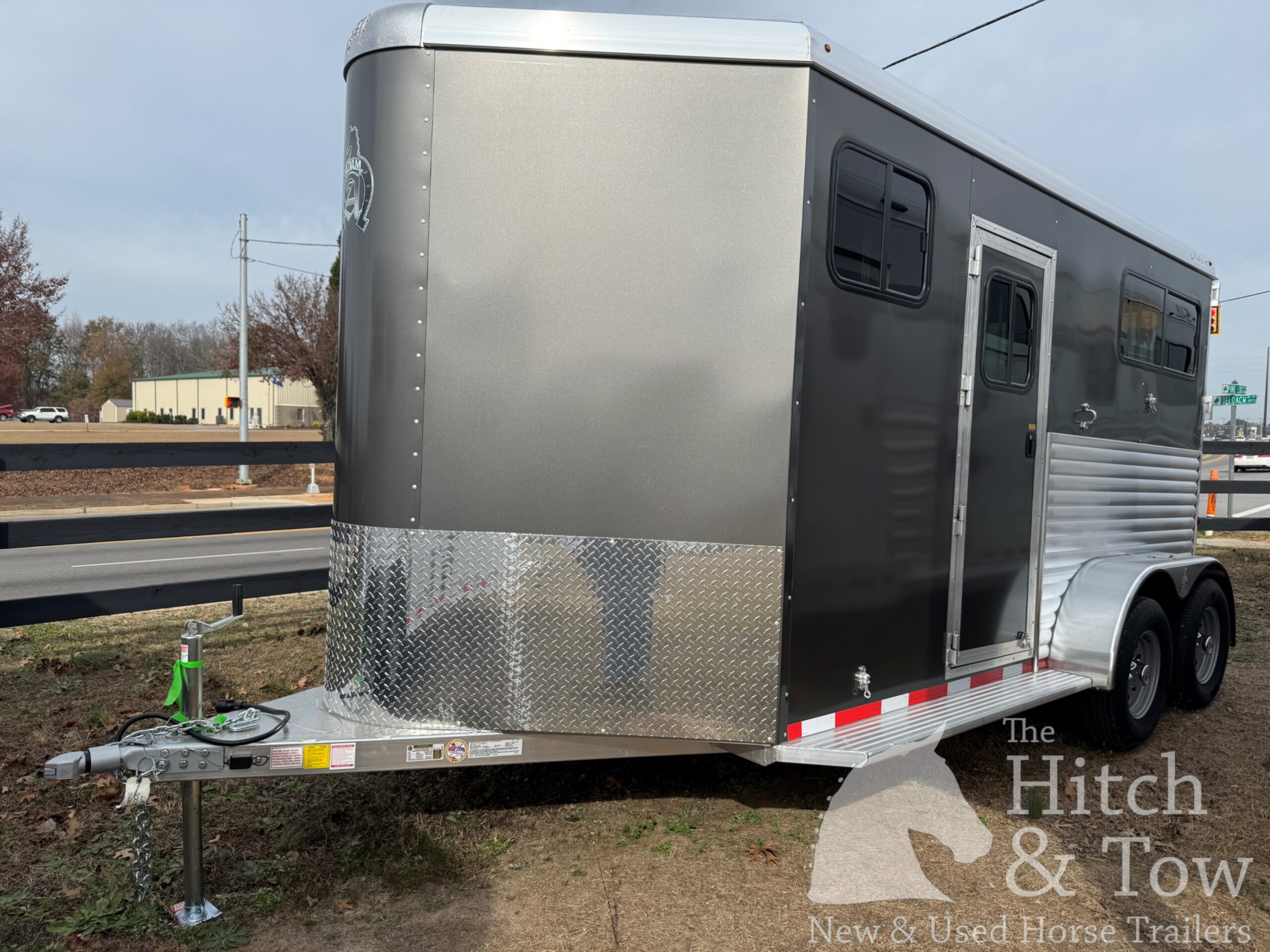 2026 ADAM 2 HORSE BUMPER PULL W/ DRESSING ROOM! $19,500